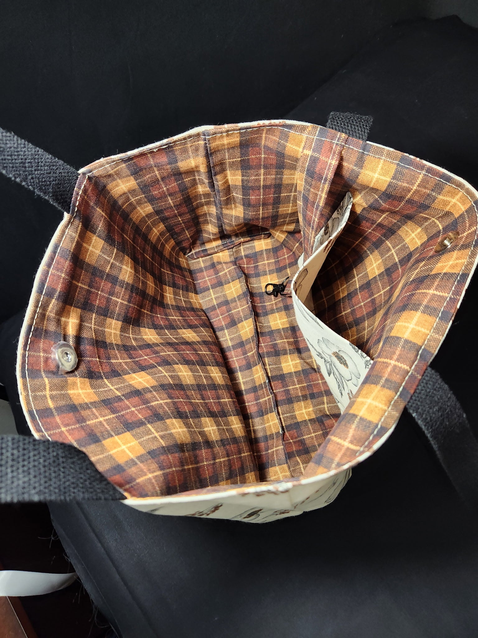 Muted Floral Tote