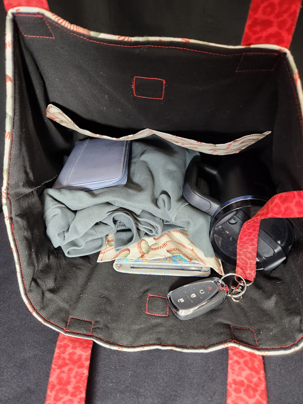 Large Baseball Tote