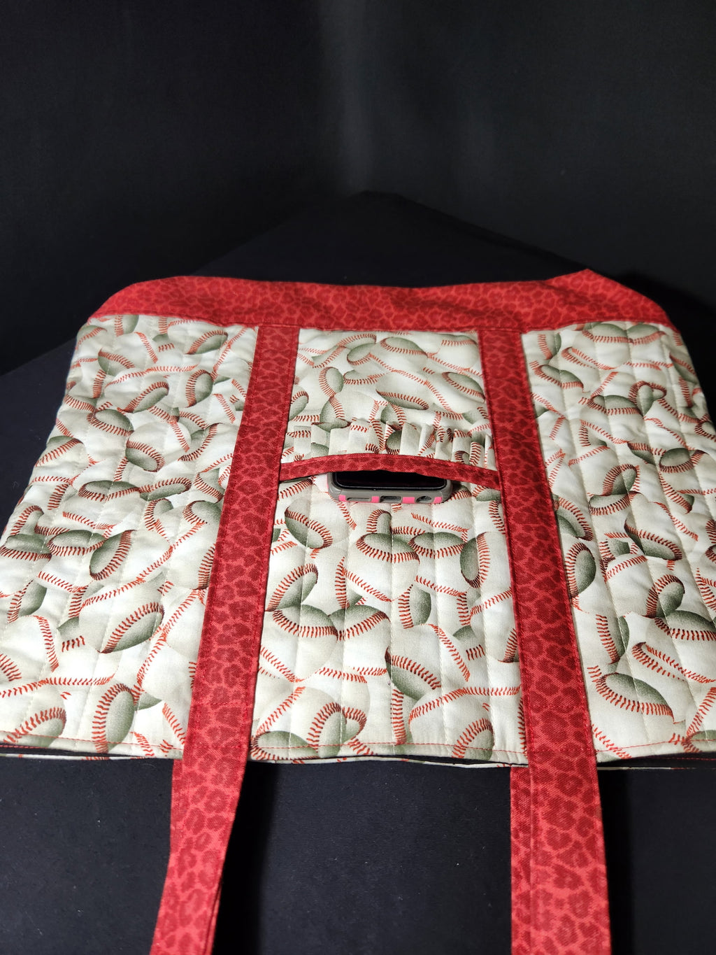 Large Baseball Tote