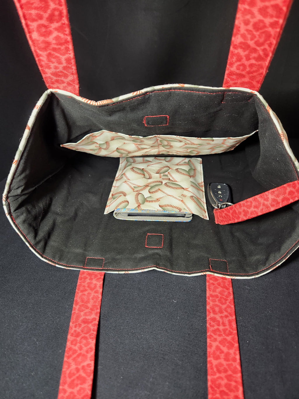 Large Baseball Tote