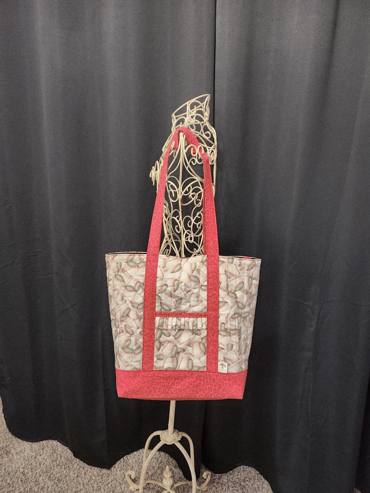 Large Baseball Tote