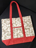 Large Baseball Tote