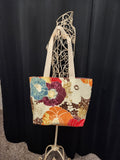 Graffiti Floral Tote