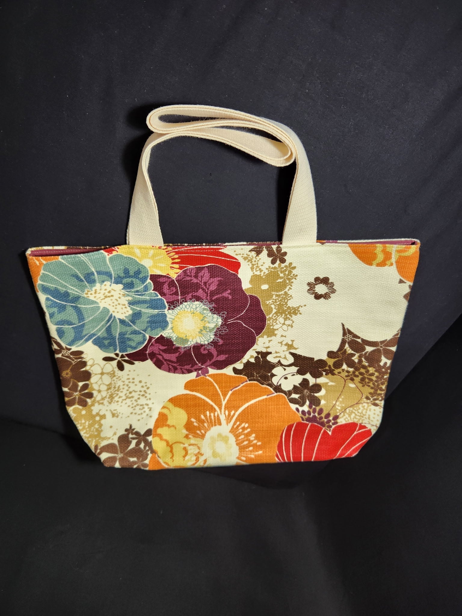 Graffiti Floral Tote