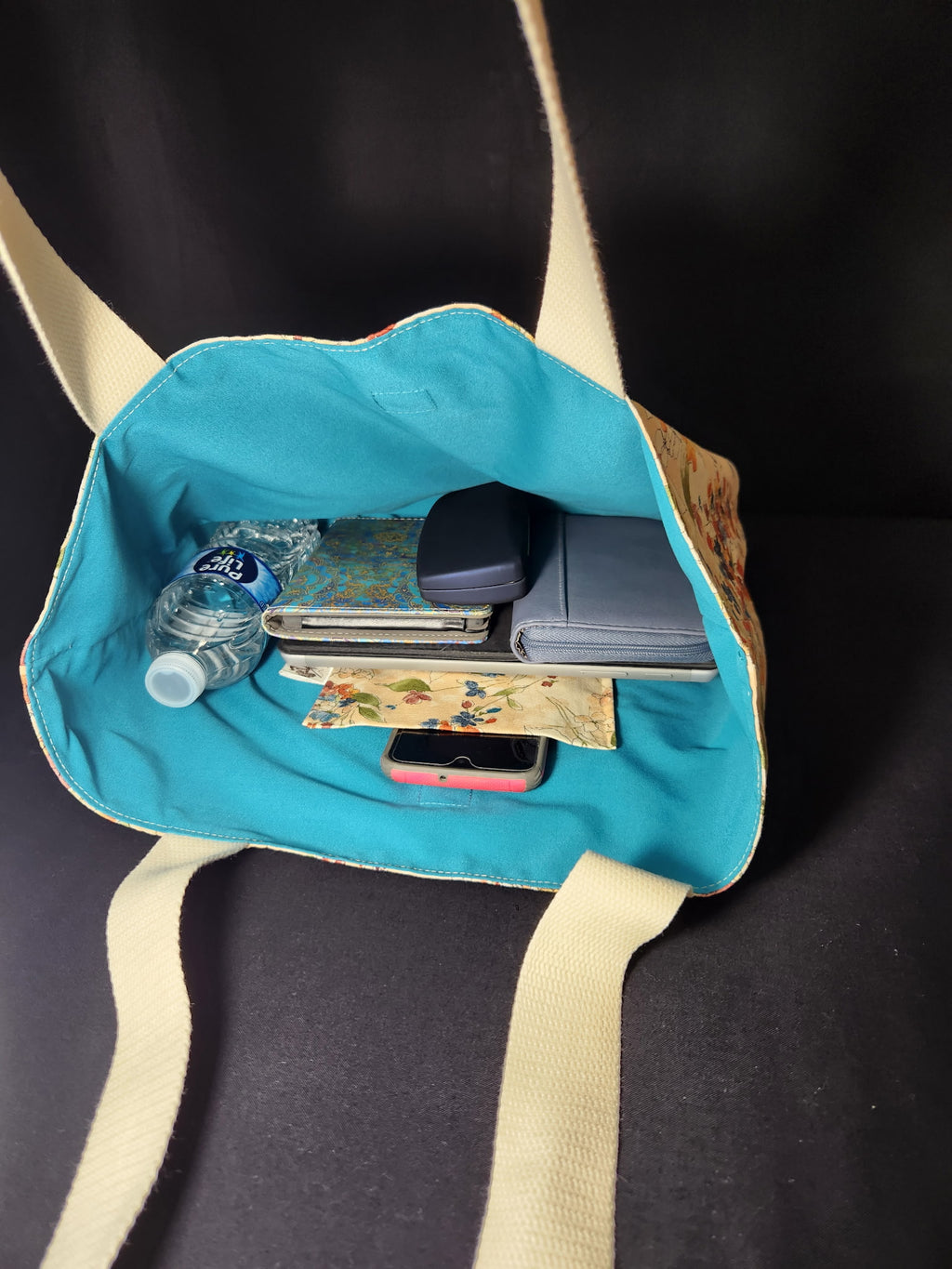 Watercolor Floral Tote