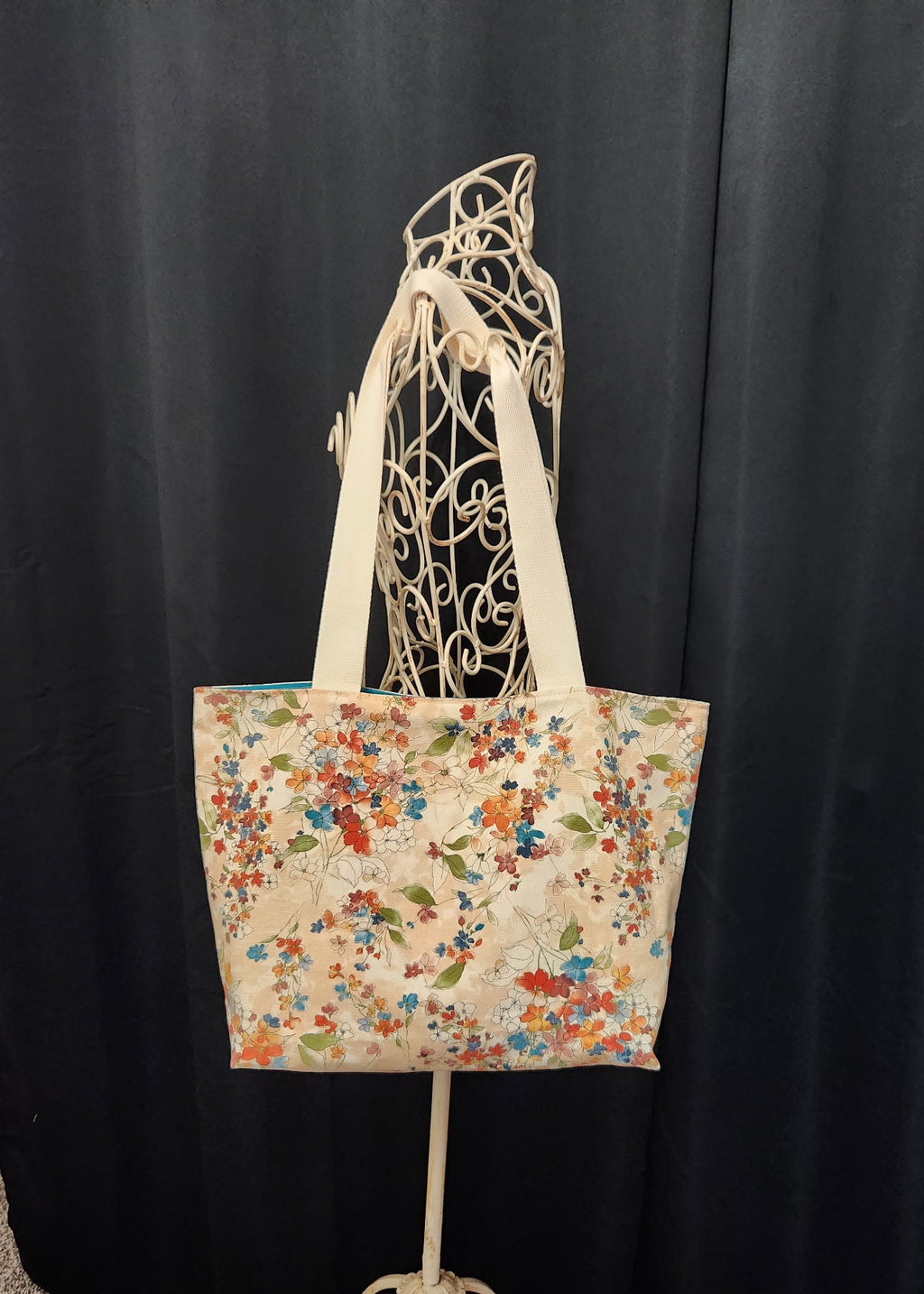 Watercolor Floral Tote