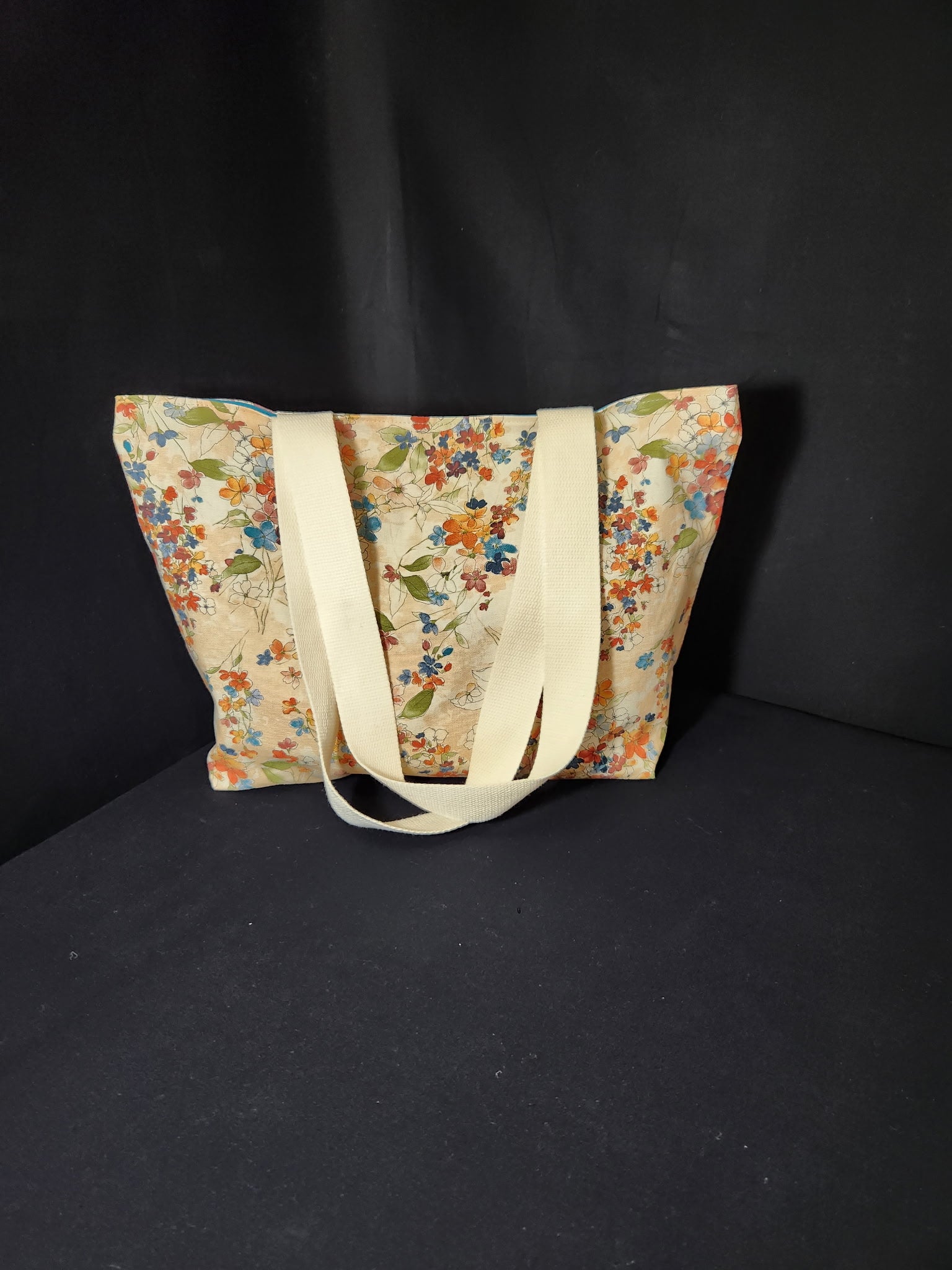 Watercolor Floral Tote