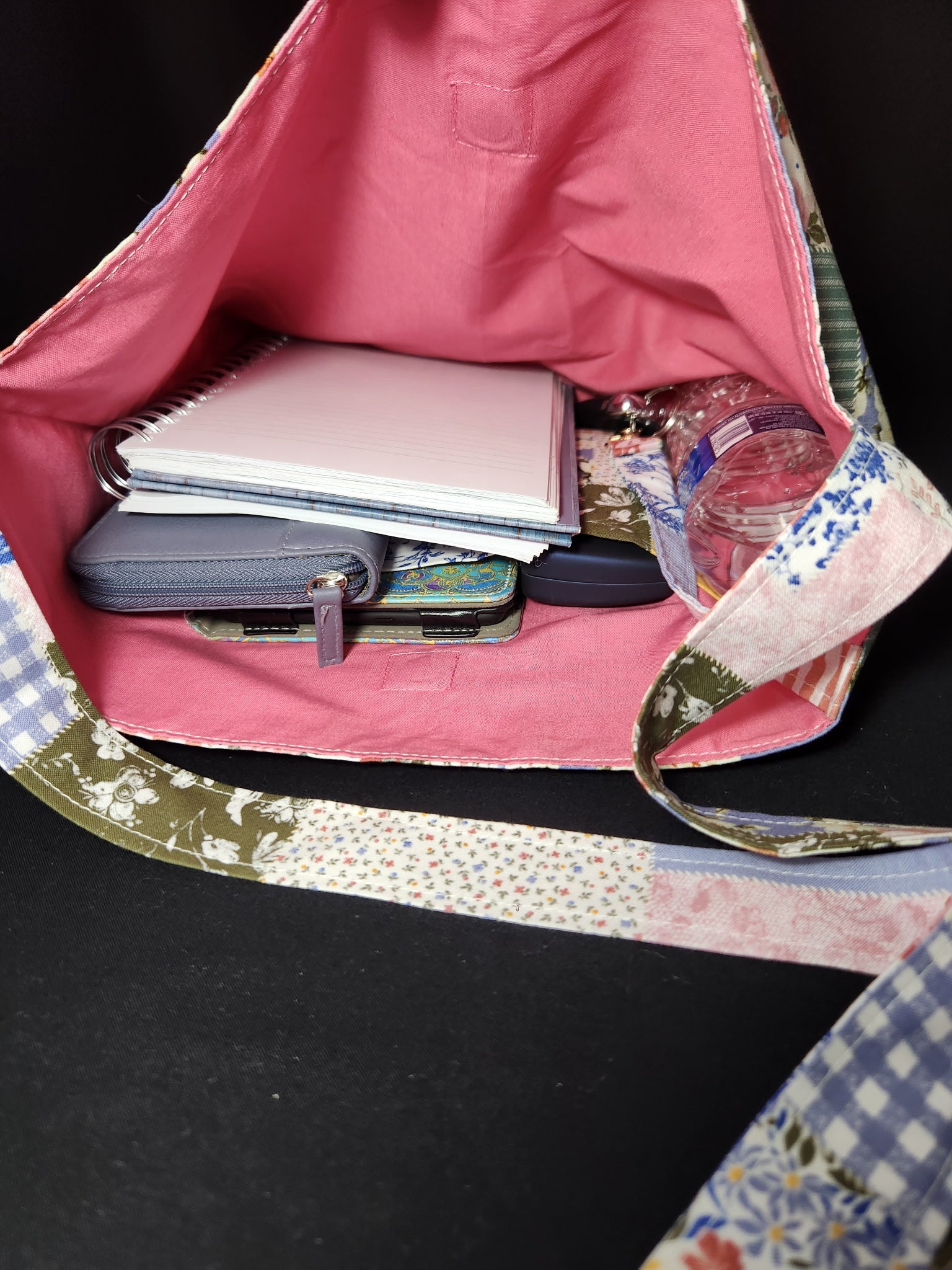 Cottage Patchwork Crossbody Bag