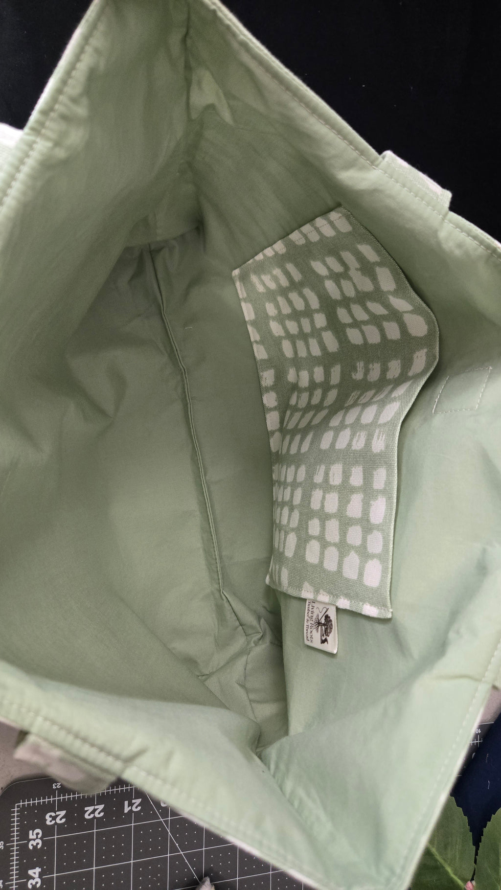 Mosaic Jade Market Tote