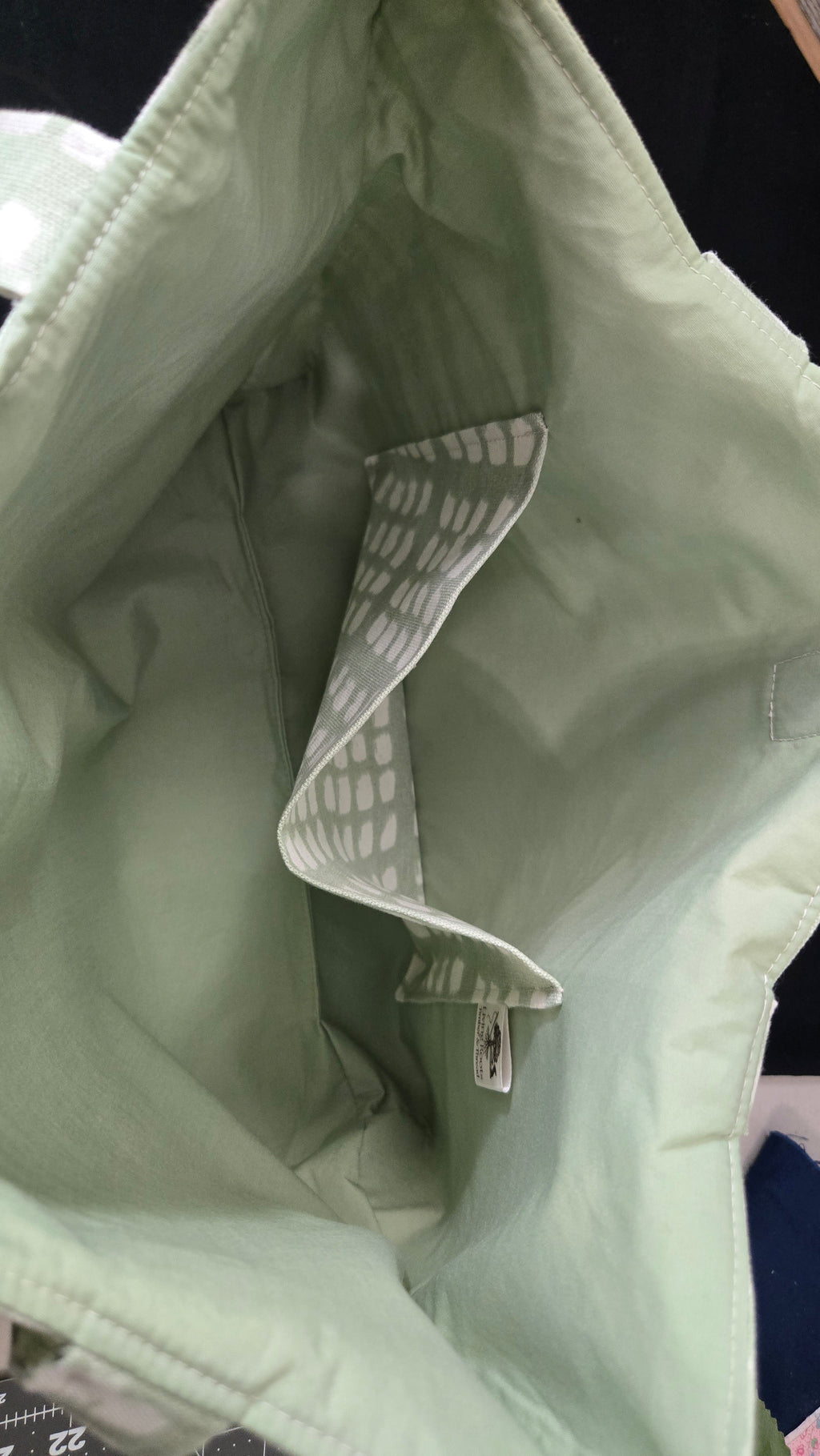 Mosaic Jade Market Tote