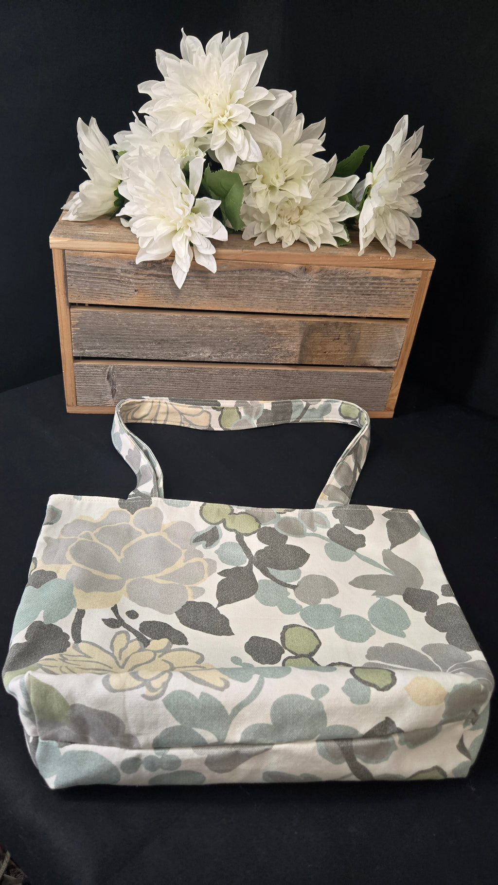 Teal Pedals Market Tote