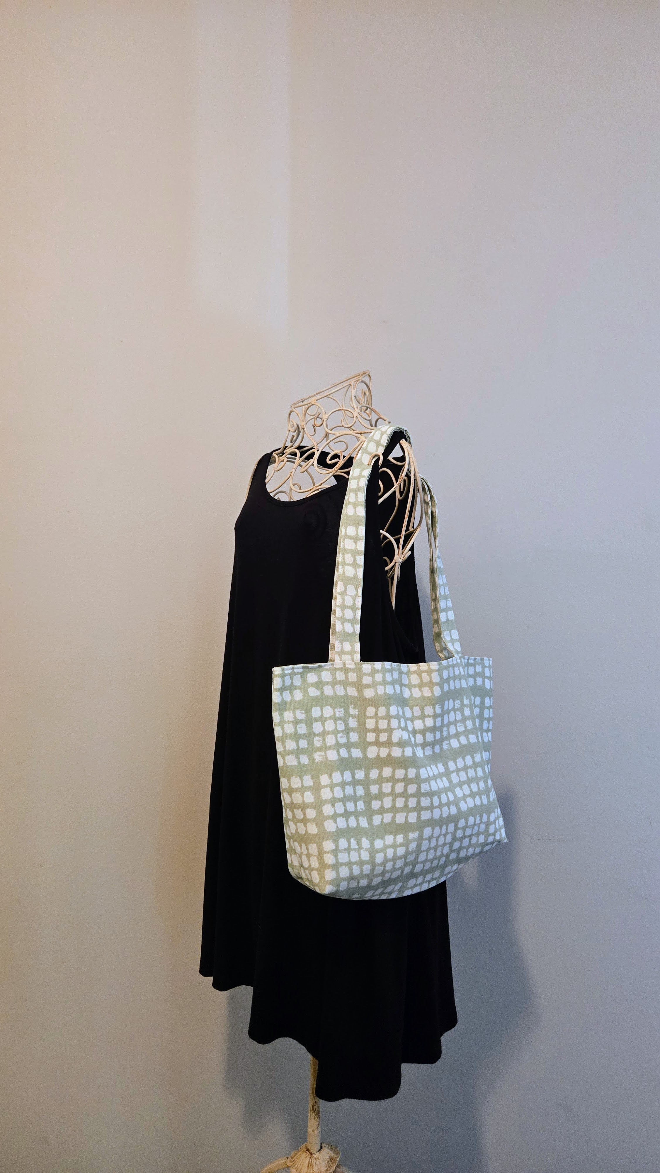 Mosaic Jade Market Tote