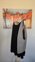 Muted Blue Boho Tote