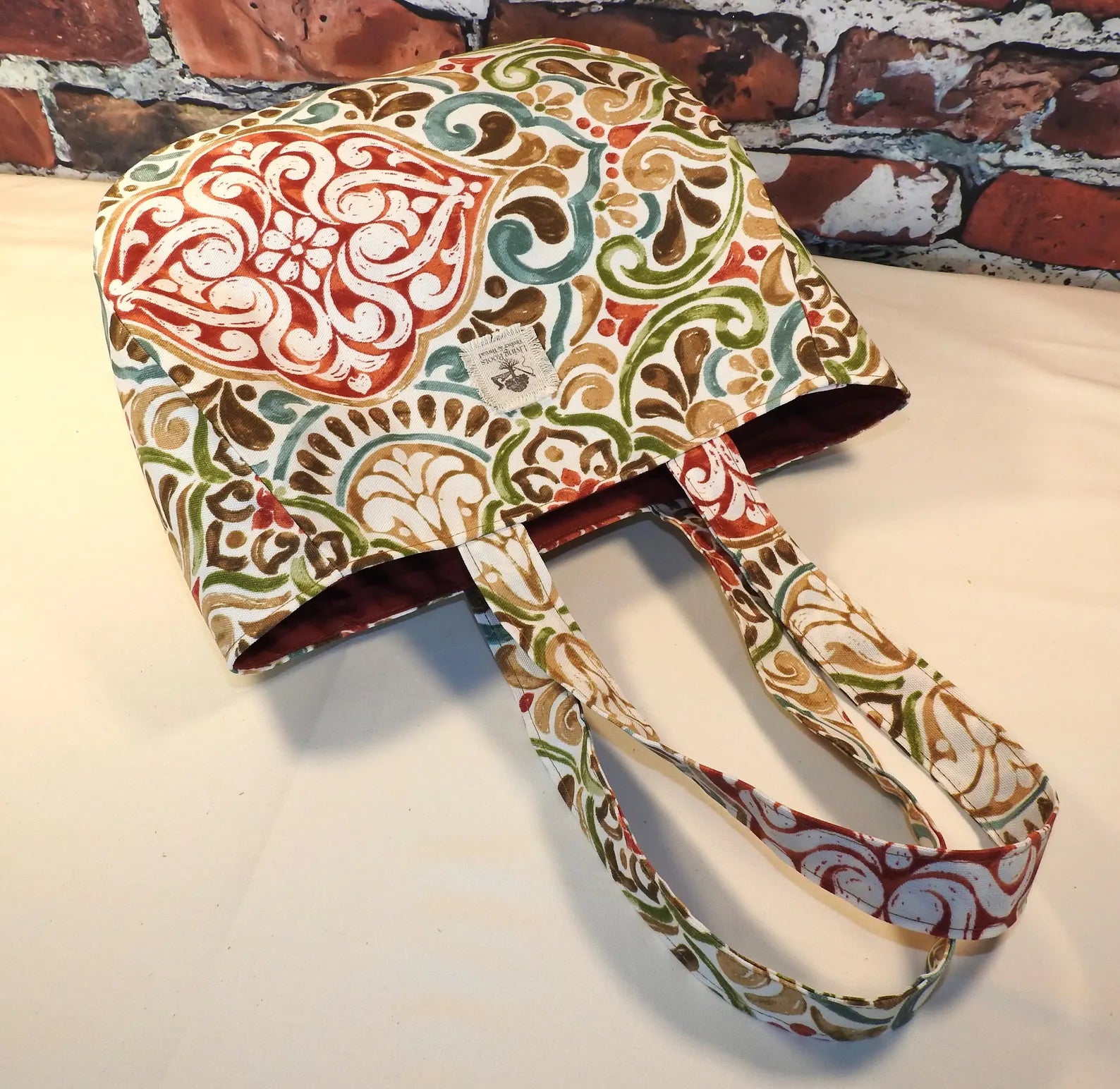 Damask Shoulder Bag