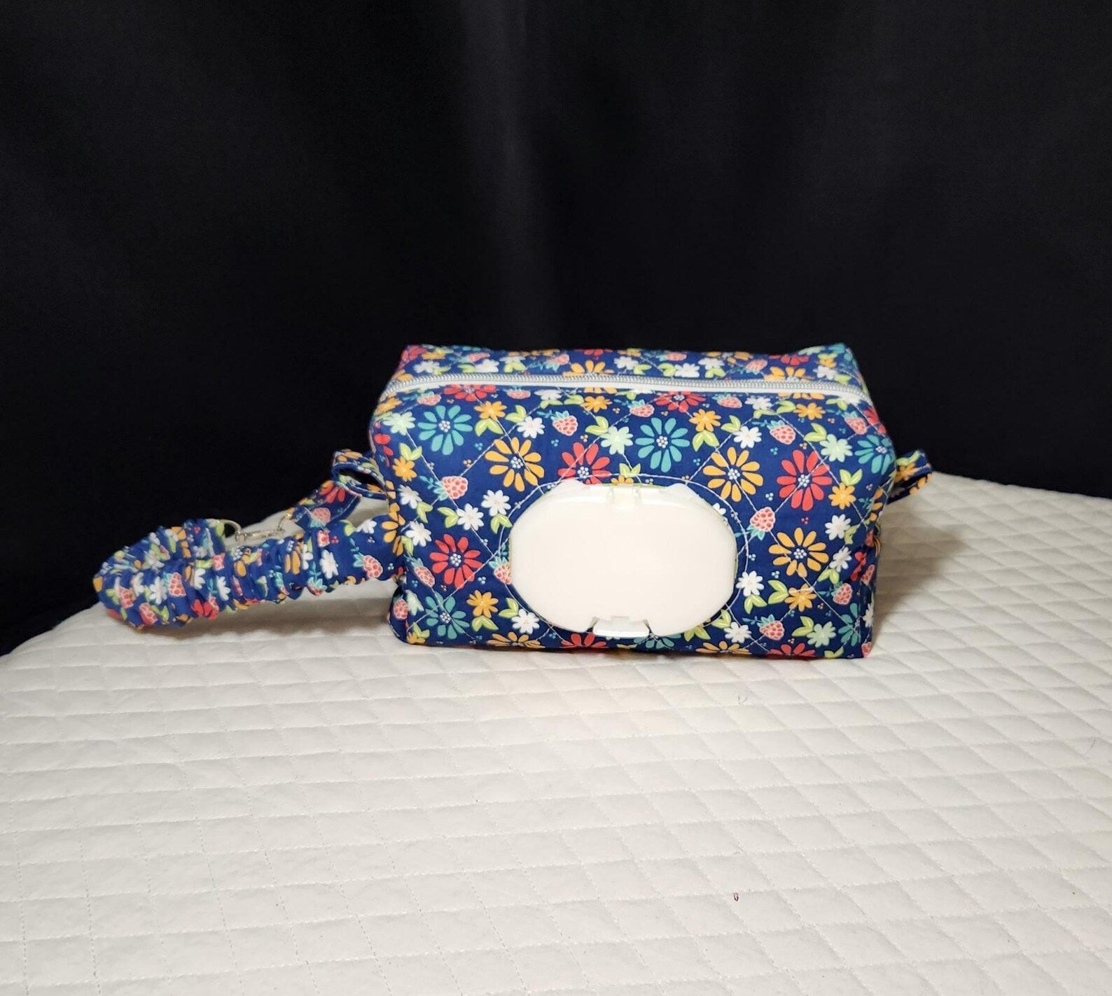 Floral Diaper & Wipes Pouch