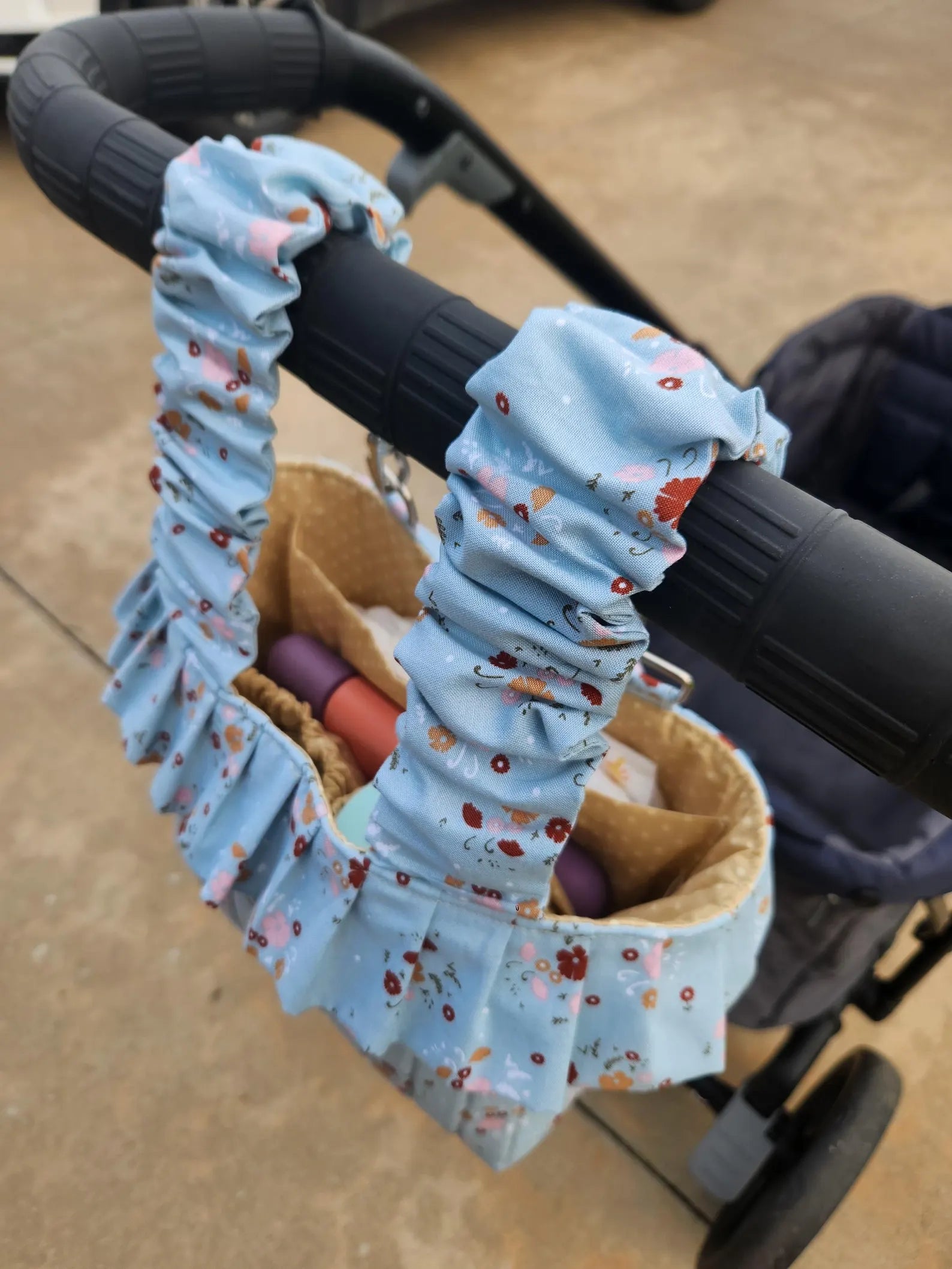 Floral Stroller Caddy