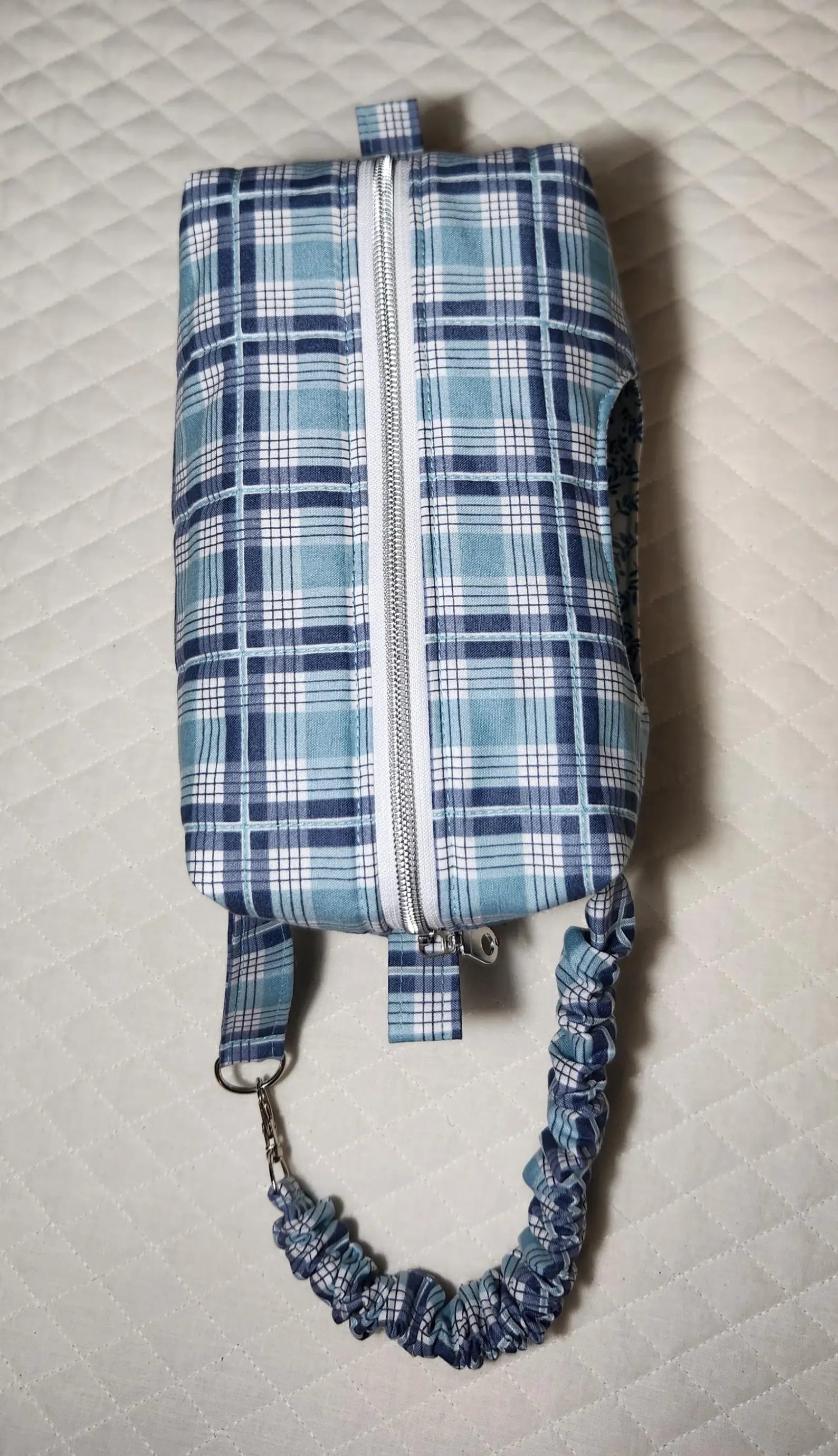 Blue Diaper & Wipes Pouch