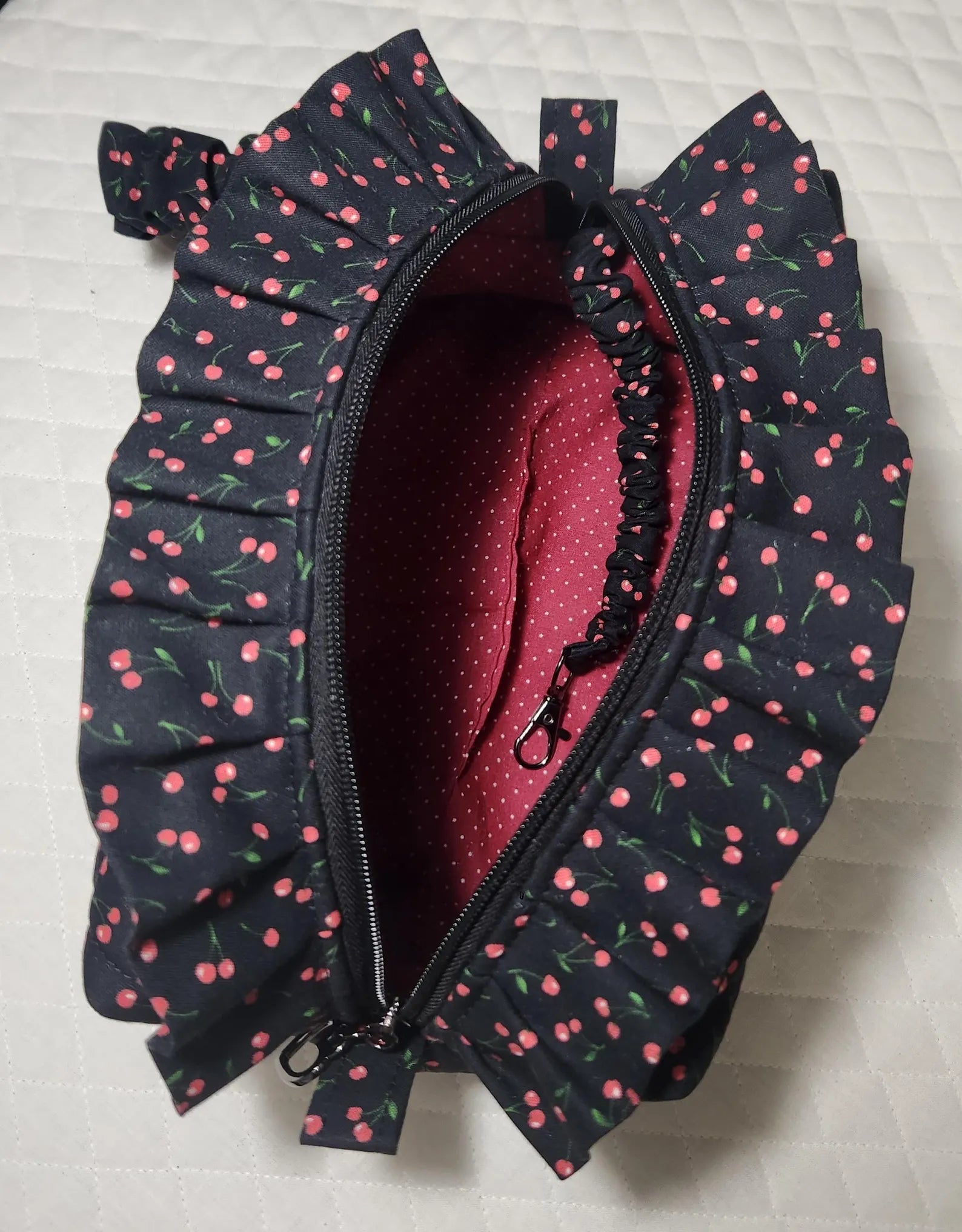 Cherry Obsession Diaper & Wipes Pouch