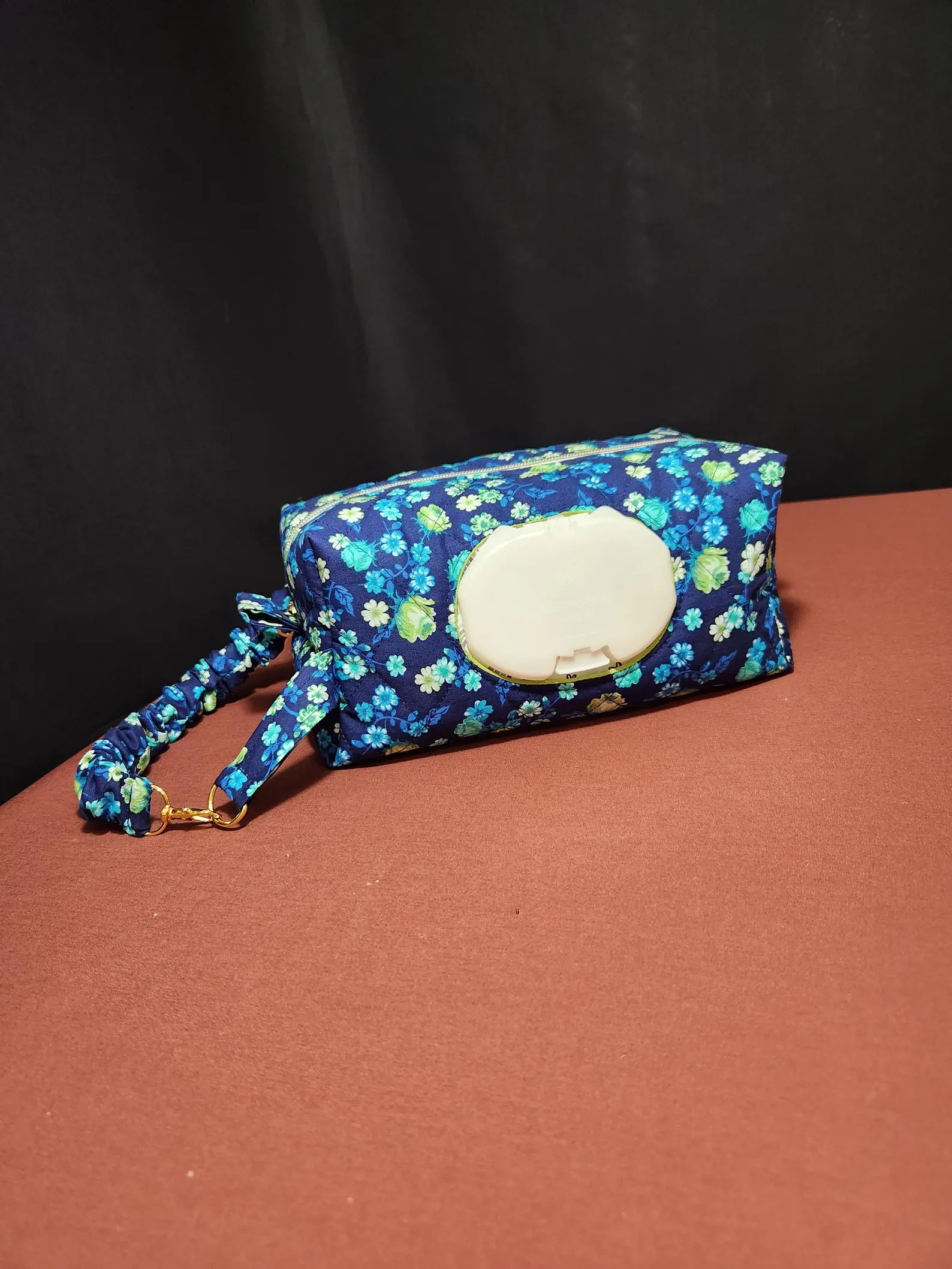Floral Diaper & Wipes Pouch