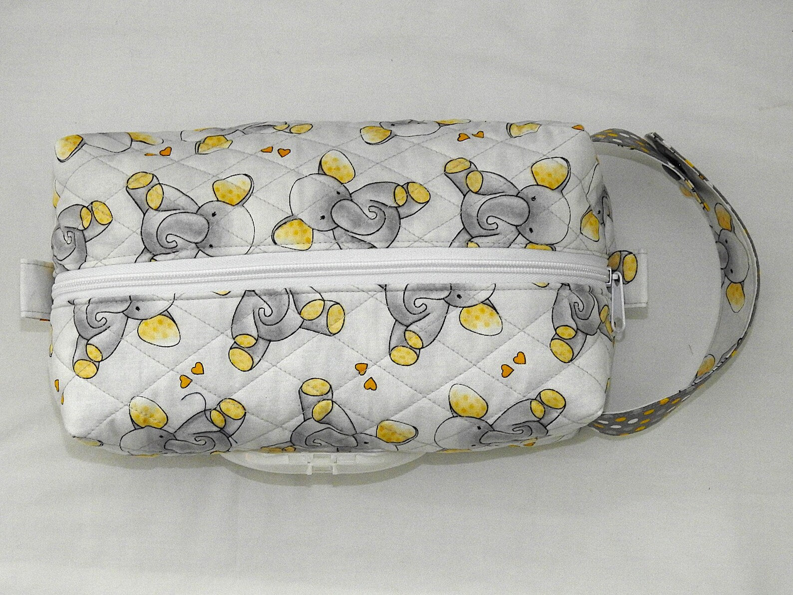 Animal Print Diaper & Wipes Pouch