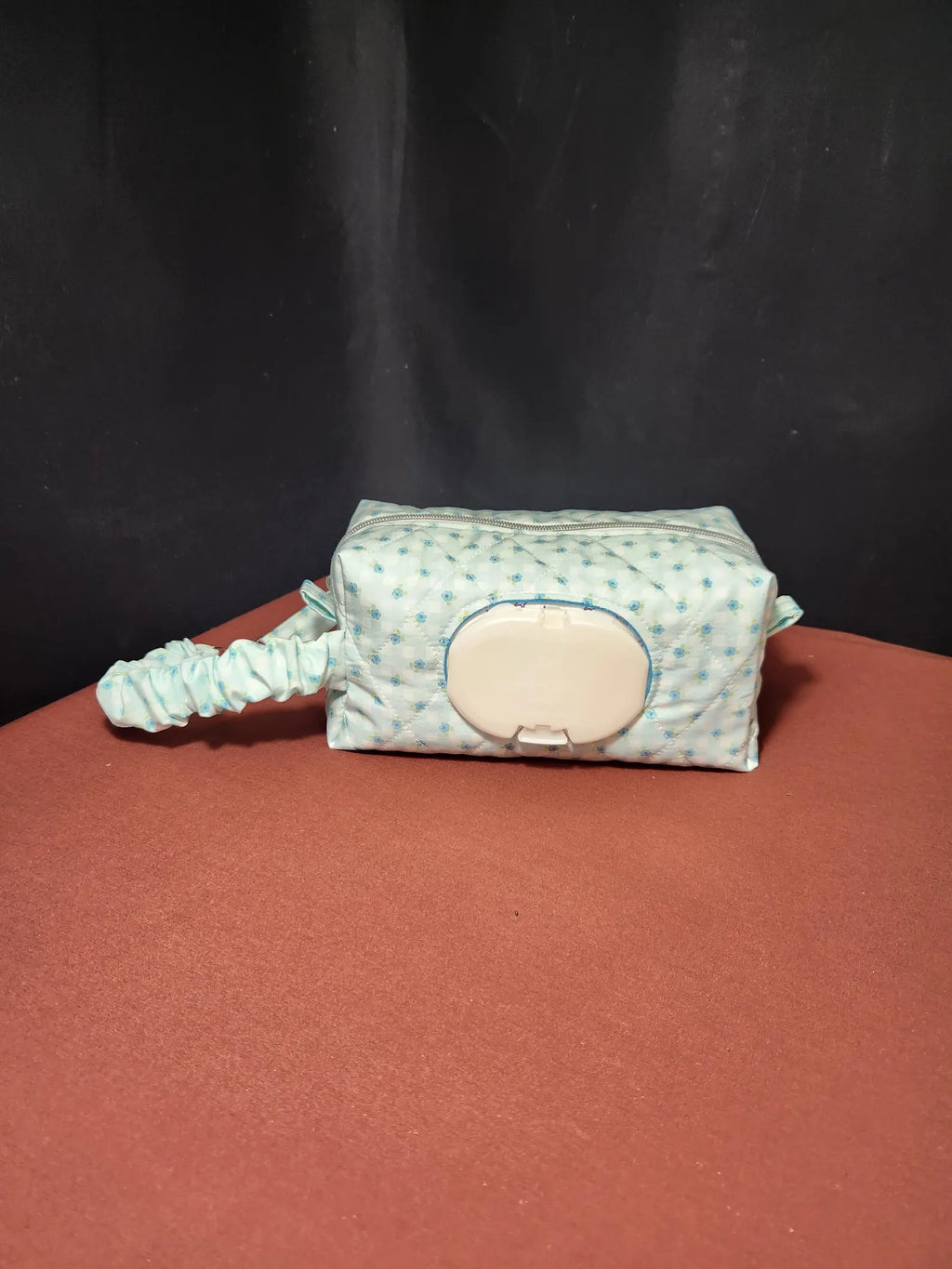 Blue Diaper & Wipes Pouch