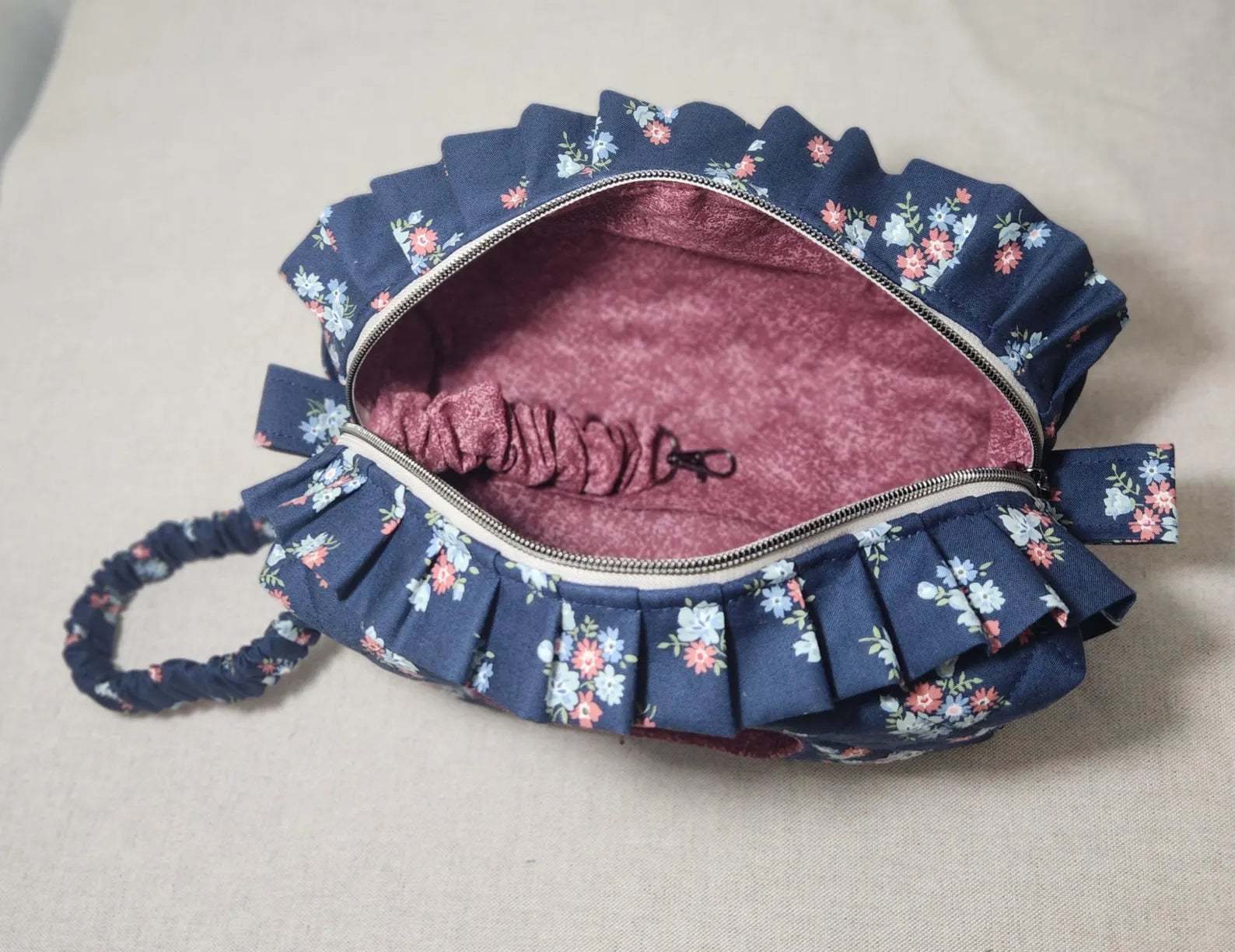 Floral Diaper & Wipes Pouch