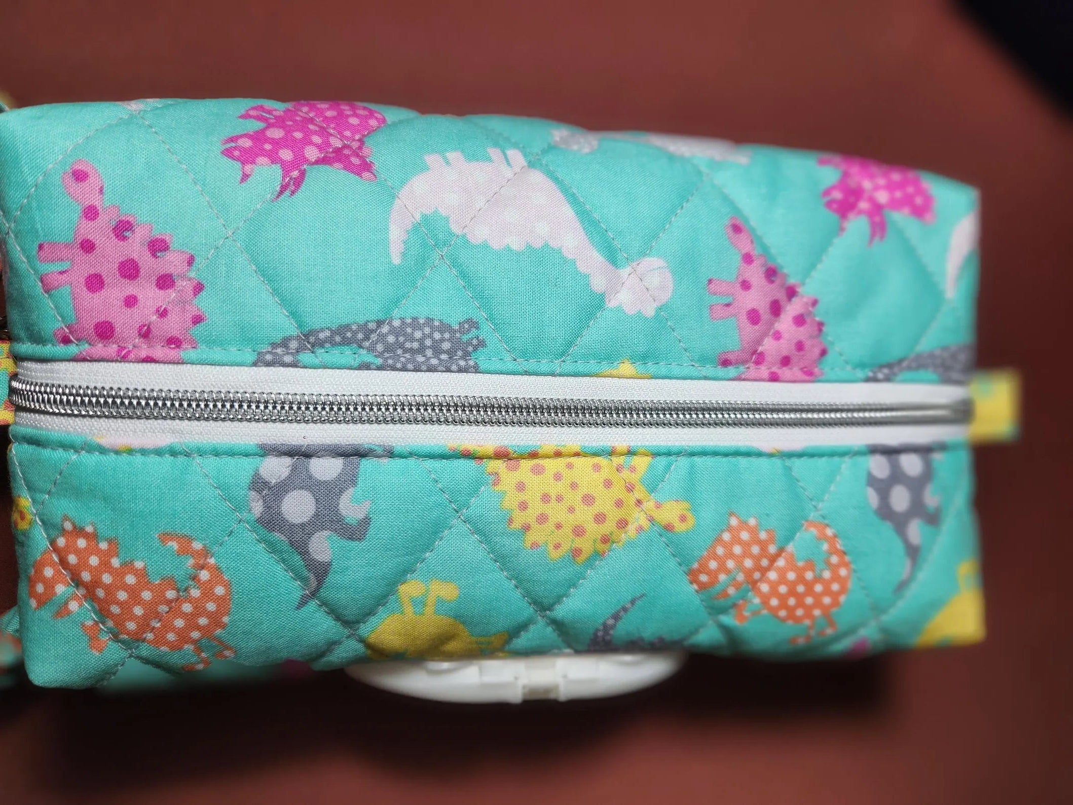 Animal Print Diaper & Wipes Pouch