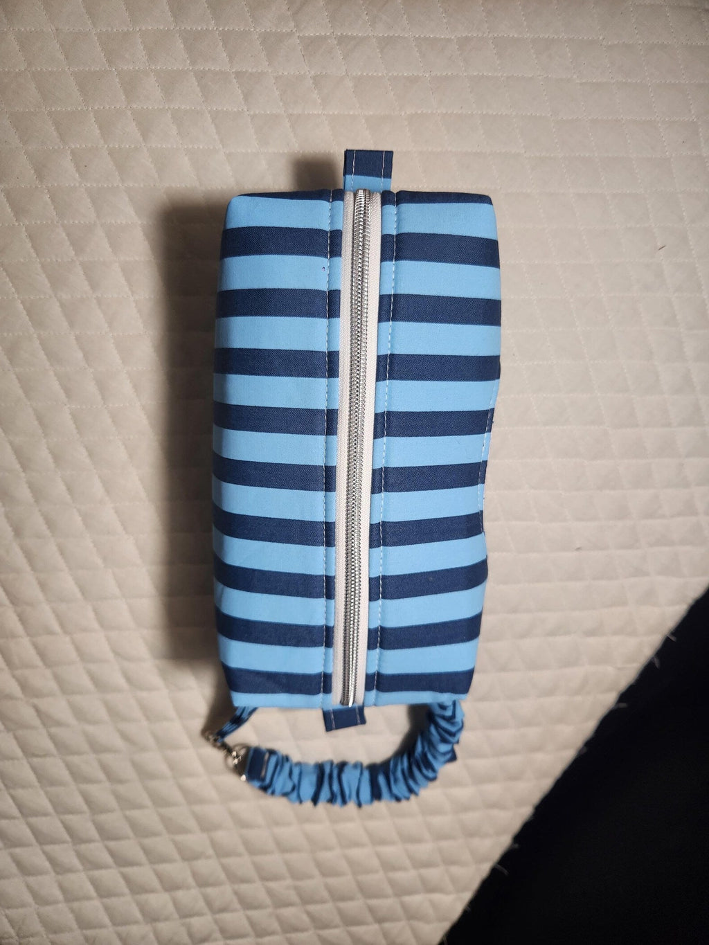 Blue Diaper & Wipes Pouch