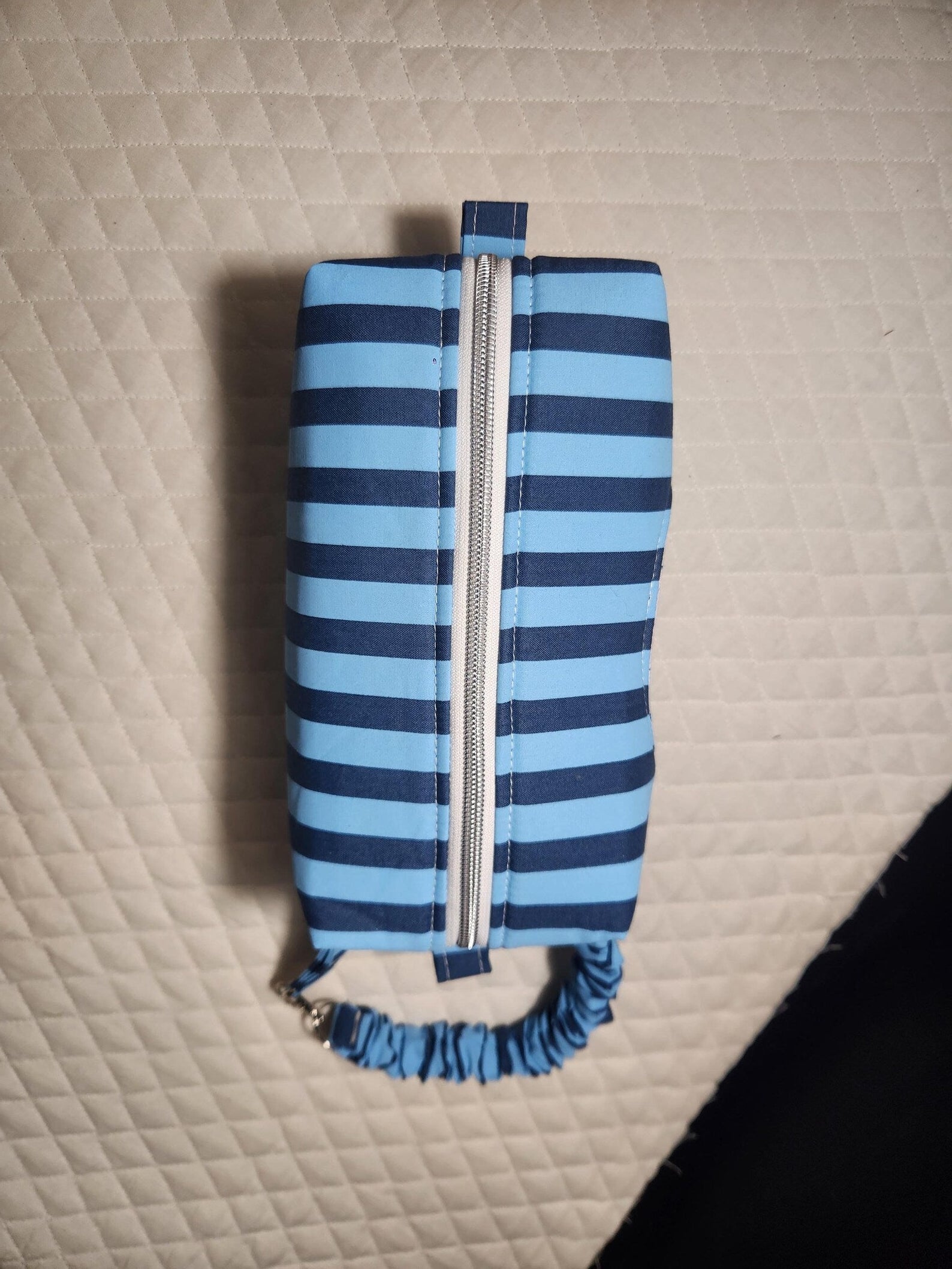 Blue Diaper & Wipes Pouch